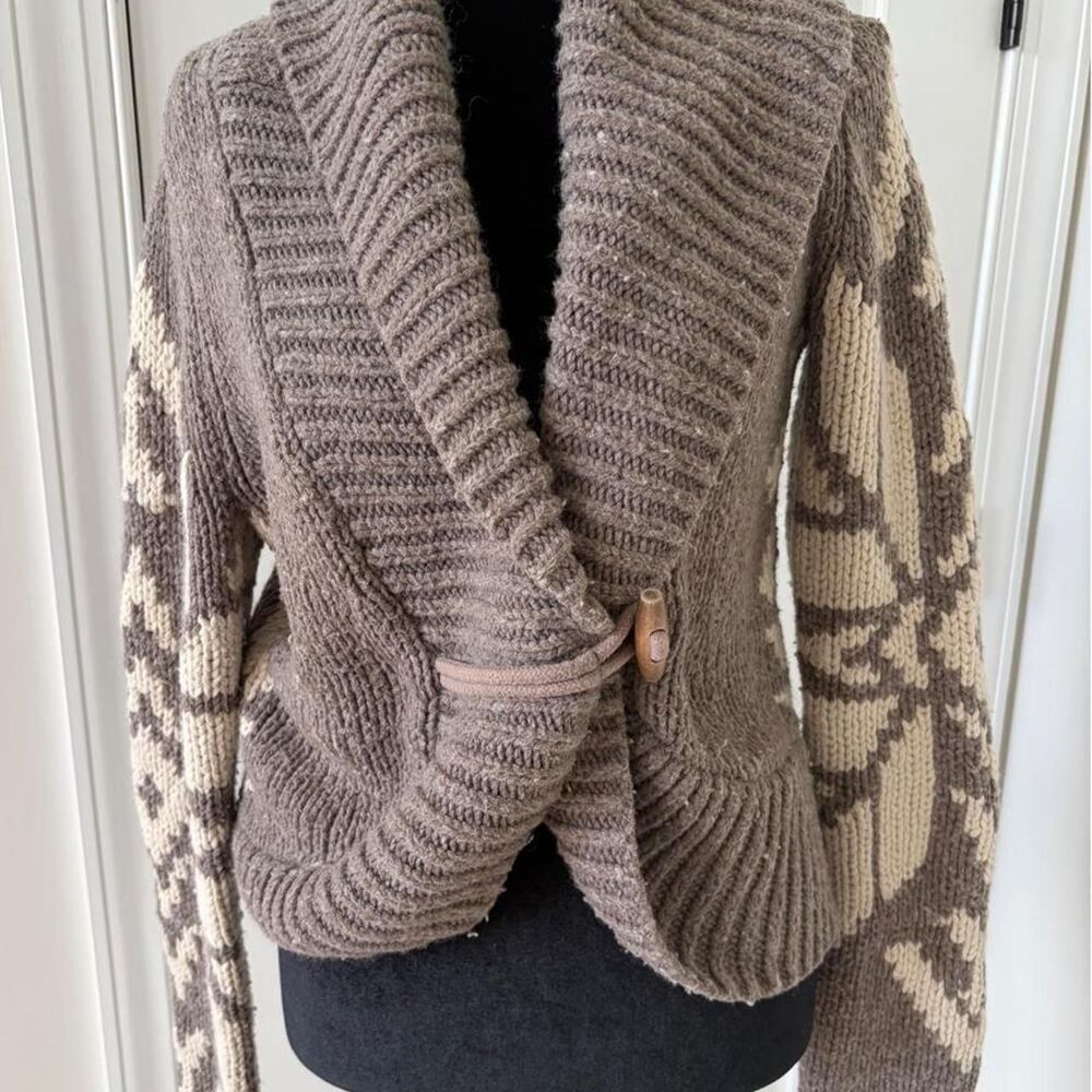American-eagle Women's Brown Cardigan